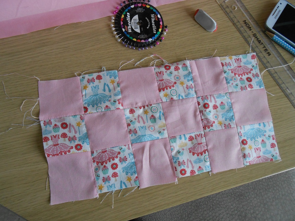 finished patchwork, ballerina pink Picture